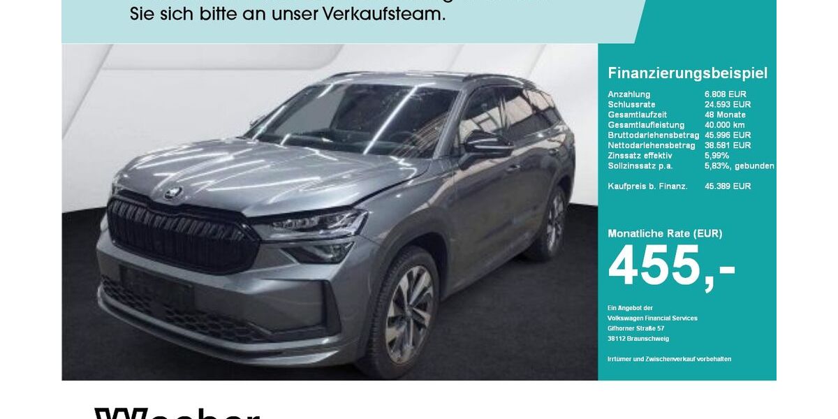 Skoda Kodiaq 19.758 km 45.388 &euro; Herrenberg 71083