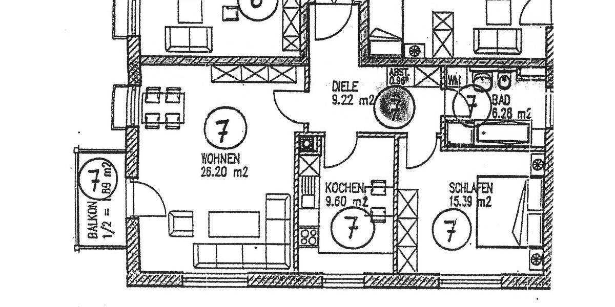 Etagenwohnung Garching an der Alz - 2 Zimmer, 69 m&sup2;, 229.000&euro; | Angebot:26913902