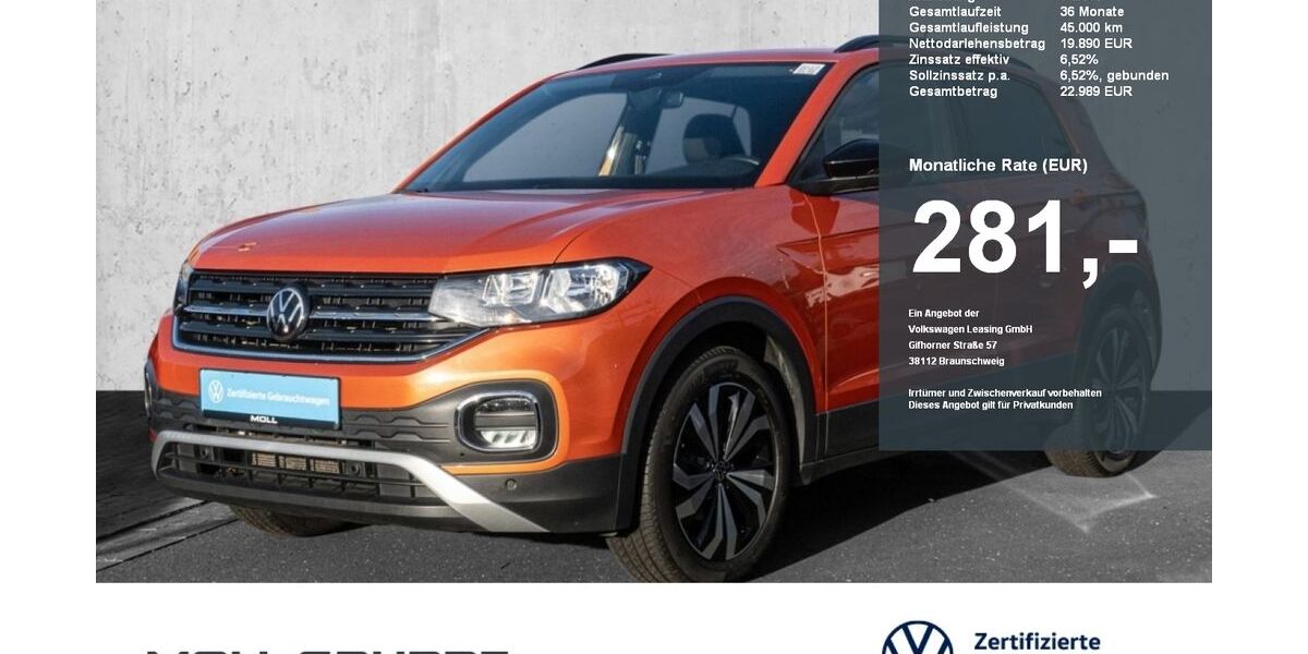 VW T-Cross 40.007 km 19.890 &euro; Düsseldorf 40474