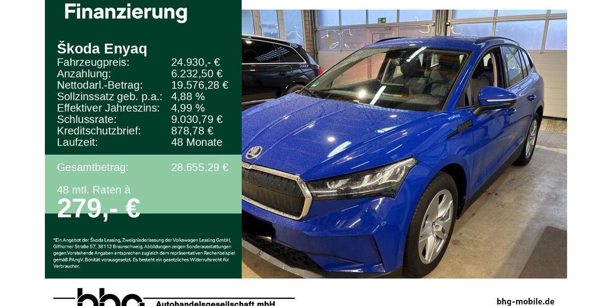 Skoda Enyaq 12.497 km 24.930 &euro; Bühl 77815