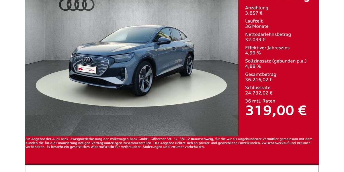 Audi Q4 e-tron 23.600 km 35.890 &euro; Halle 06122