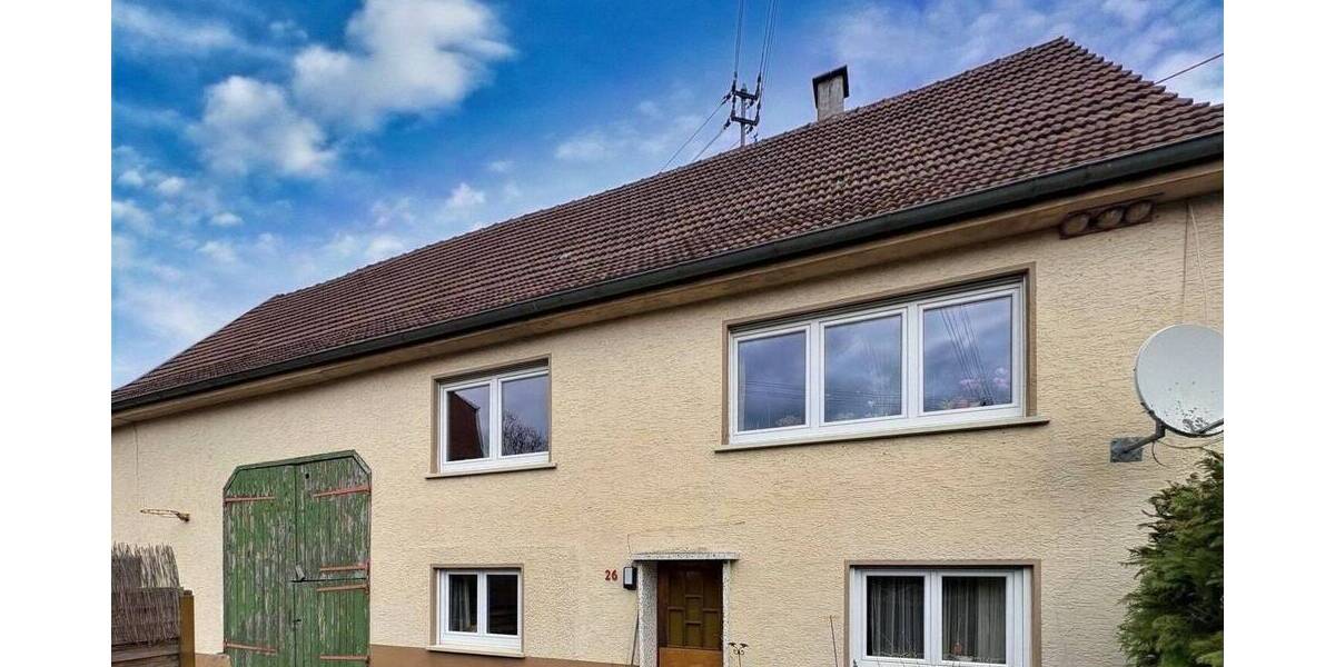 Einfamilienhaus Haigerloch Bittelbronn - 5 Zimmer, 127 m&sup2;, 185.000&euro; | Angebot:26017247