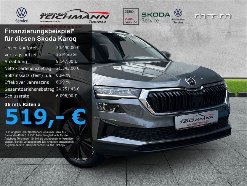 Skoda Karoq 91.100 km 30.490 € Todtnau 79674