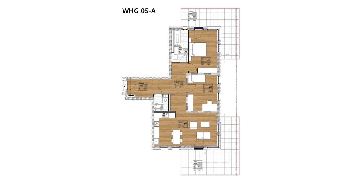 Modernes Wohnen im Energiesparhaus in Trier-Kürenz mit großzügigen Terrassen - Erdgeschoßwohnung Trier Kürenz | Angebot:24504540