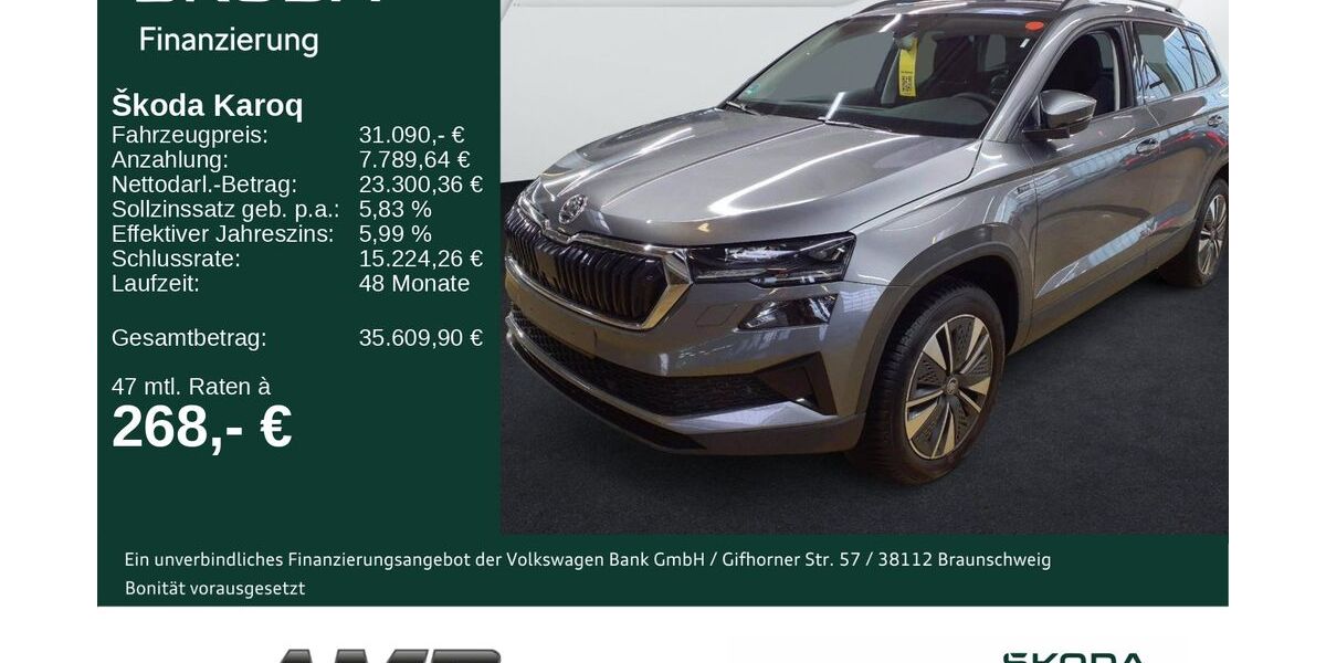 Skoda Karoq 21.070 km 30.480 &euro; Borna 04552