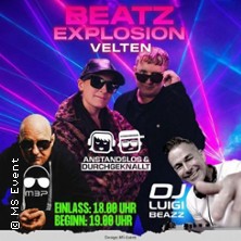 Beatz Explosion Velten - Anstandslos & Durchgeknallt MartinBepunkt DJ Luigi 21.03.2026 Ofen-Stadt-Halle Velten