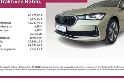 Skoda Superb 3.850 km 46.720 € Miesbach 83714