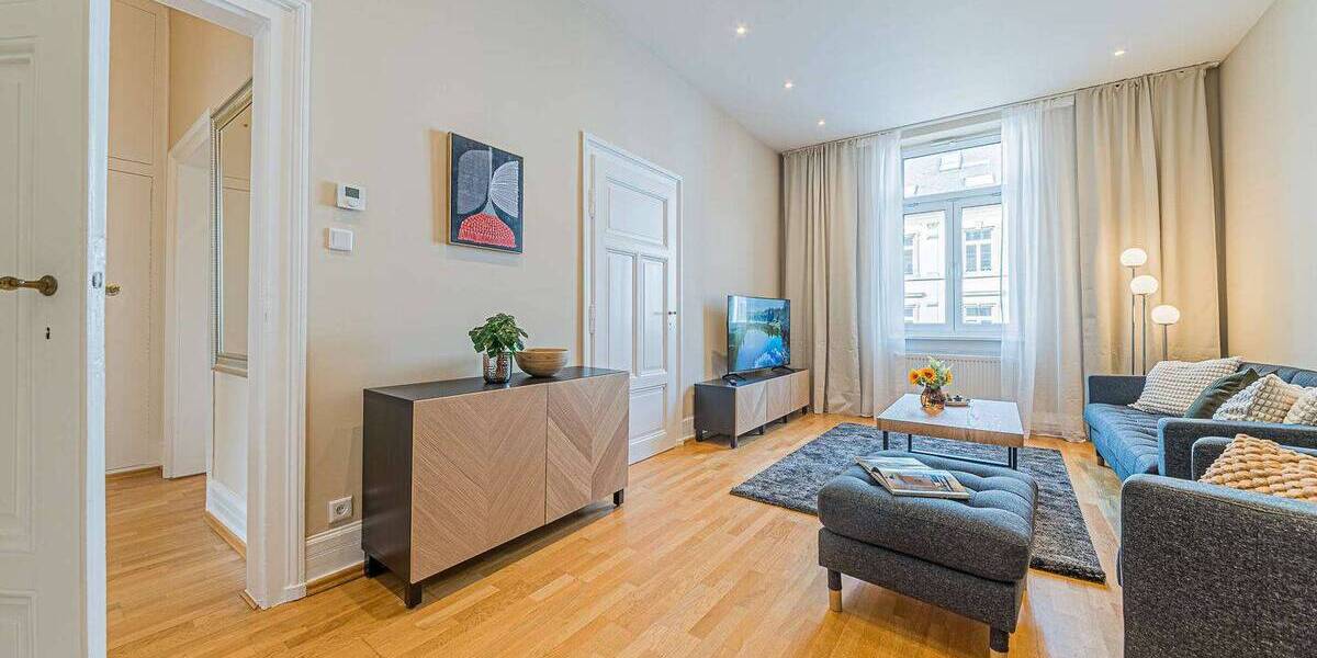 Etagenwohnung Frankfurt am Main Westend-Süd - 3 Zimmer, 72 m&sup2;, 2.720&euro; | Angebot:26840610