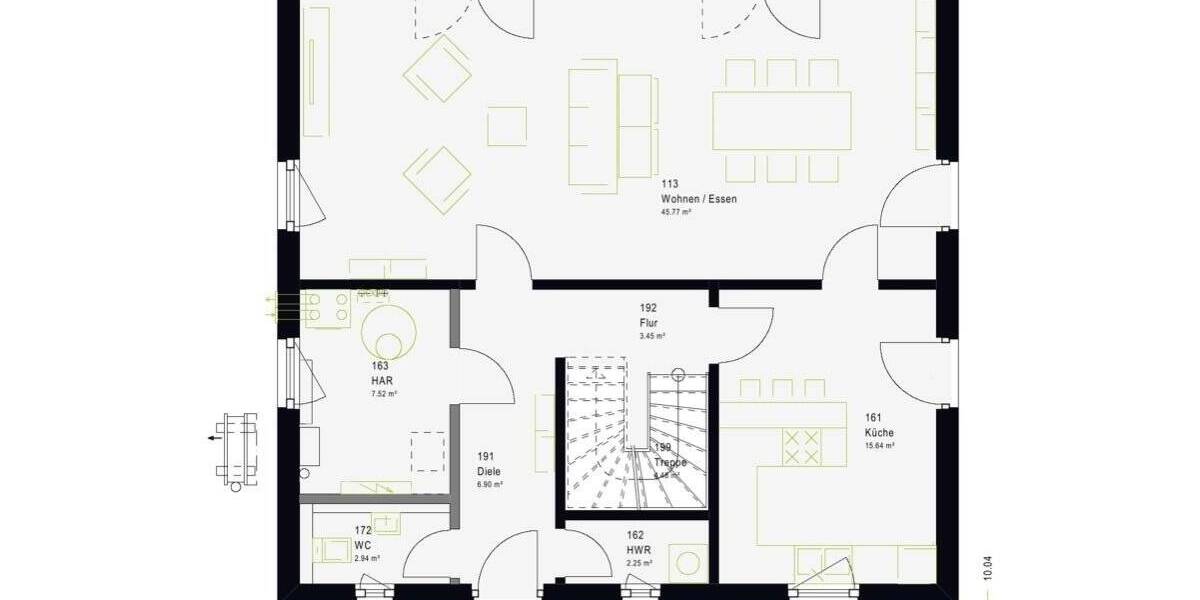 Einfamilienhaus Oelde-Sünninghausen Sünninghausen - 5 Zimmer, 151 m&sup2;, 431.850&euro; | Angebot:25985536
