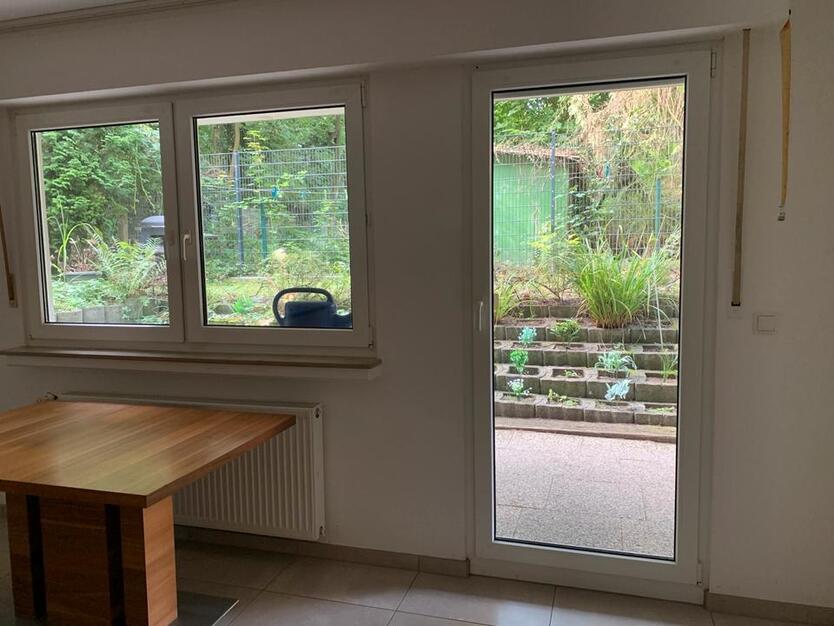 Terrassenwohnung mit einem KinderZimmer und Wohnküche
