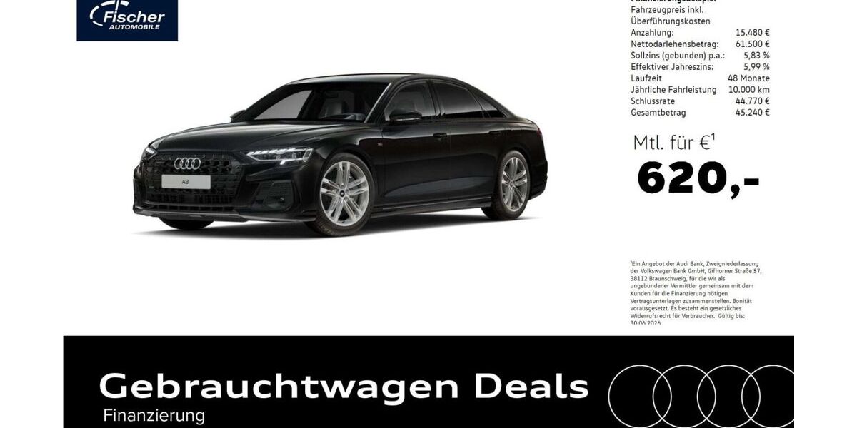Audi A8 6.044 km 75.980 &euro; Neumarkt 92318