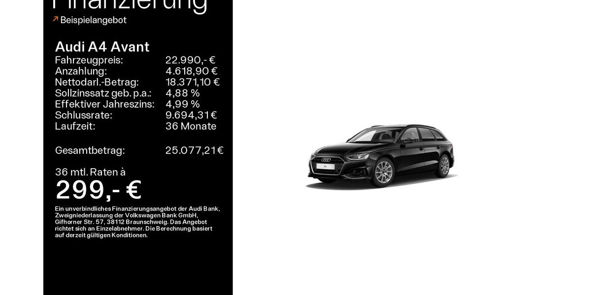 Audi A4 131.800 km 22.990 &euro; Sand am Main 97522
