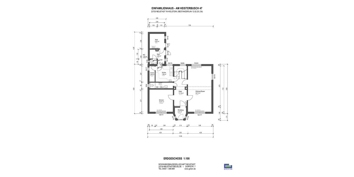 Einfamilienhaus Neustadt in Holstein - 5 Zimmer, 148 m&sup2;, 2.650&euro; | Angebot:26434020