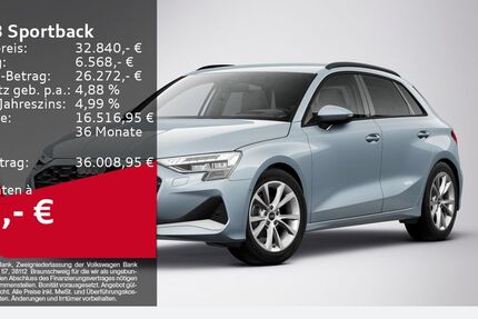 Audi A3 4.580 km 32.840 &euro; Plettenberg 58840