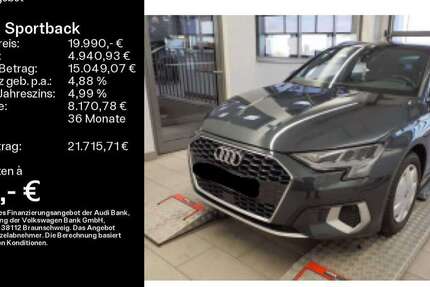 Audi A3 87.146 km 19.990 &euro; Hofheim 65719