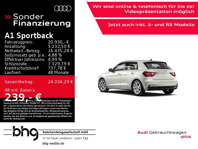 Audi A1 8.735 km 20.930 &euro; Kehl 77694