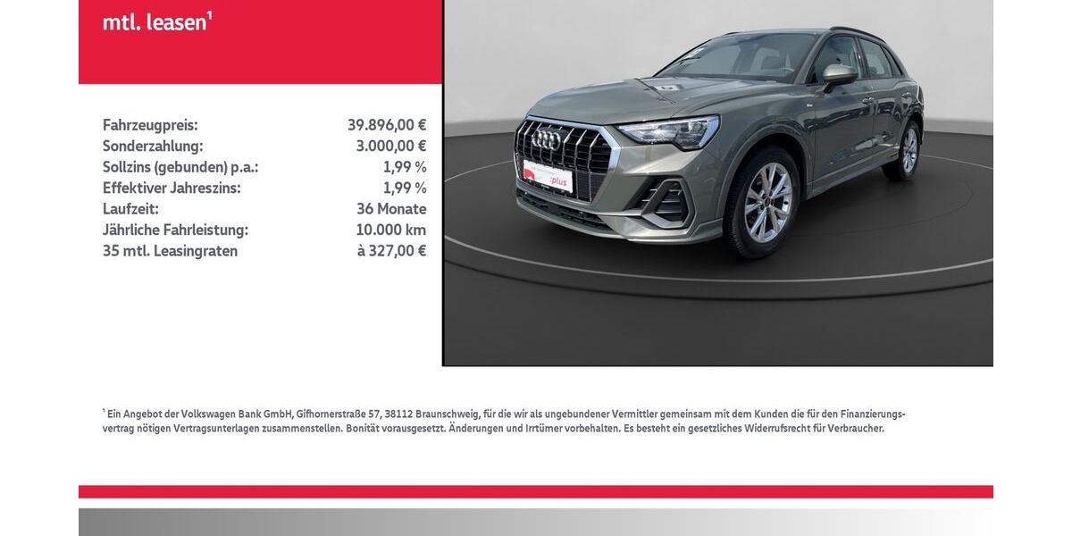 Audi Q3 33.793 km 38.896 &euro; Nordhausen 99734