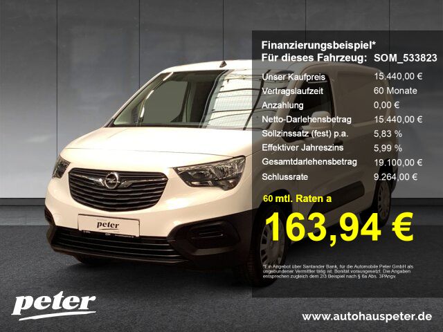 Opel Combo 31.149 km 15.440 € Nordhausen 99734
