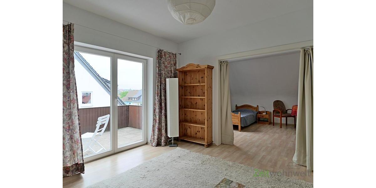 (EF0322_M) Kassel-Stadt: Wehlheiden, zwei möblierte WG-Zimmer mit eigenem Balkon, an Wochenendheimfahrer 2 zimmer