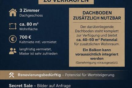 Wohnung Rheine Gellendorf - 3 Zimmer, 80 m&sup2;, 175.000&euro; | Angebot:25843563