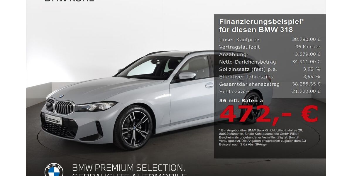 BMW 318 14.477 km 38.790 &euro; Bergheim 50126