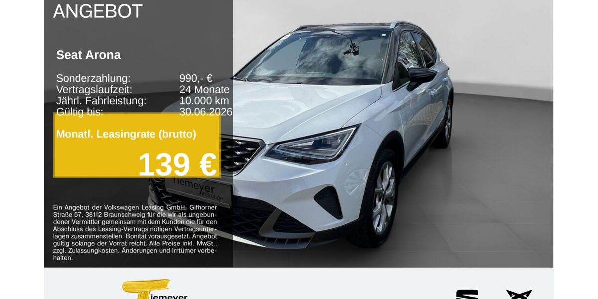 Seat Arona 23.508 km 24.350 &euro; Recklinghausen 45663