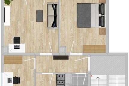 Wohnung zum Mieten in Riesa 367 € 61.1 m²
