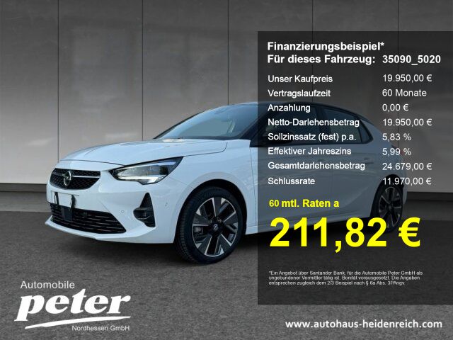 Opel Corsa 19.350 km 19.950 € Eschwege 37269