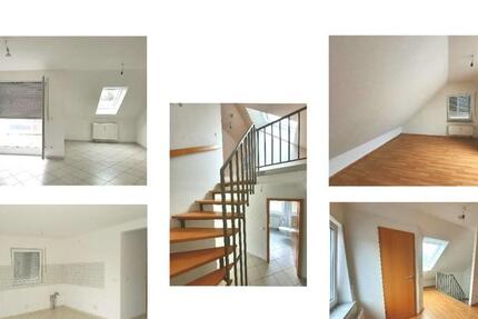 Großzügig geschnittene 3-Zimmer-Wohnung, zwei Ebenen, Balkon 3 zimmer