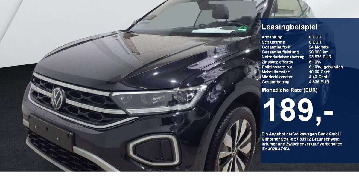 VW T-Roc 23.090 km 23.575 &euro; Vilsbiburg LK Landshut 84137