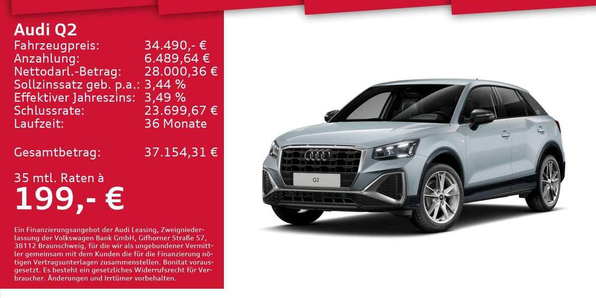 Audi Q2 8.083 km 34.490 &euro; Dresden 01067