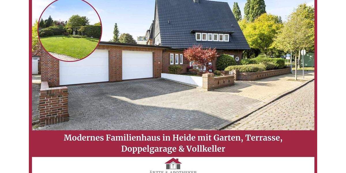 Einfamilienhaus Heide - 6 Zimmer, 184 m&sup2;, 549.000&euro; | Angebot:25389893