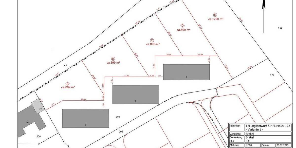 Grundstück Brakel - 108.000&euro; | Angebot:26015090