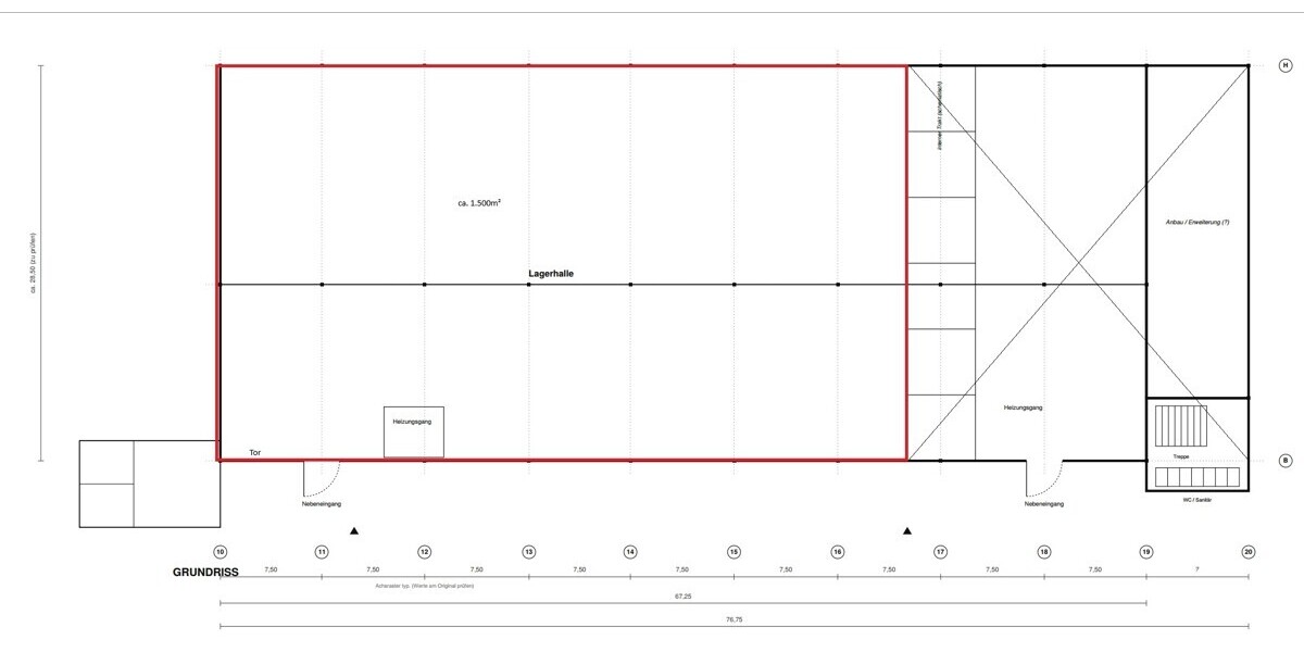 Sofort verfügbare Gewerbehalle mit vielseitigen Nutzungsmöglichkeiten - Gewerbeobjekt Bad Oeynhausen / Sundern Sundern | Angebot:26768792