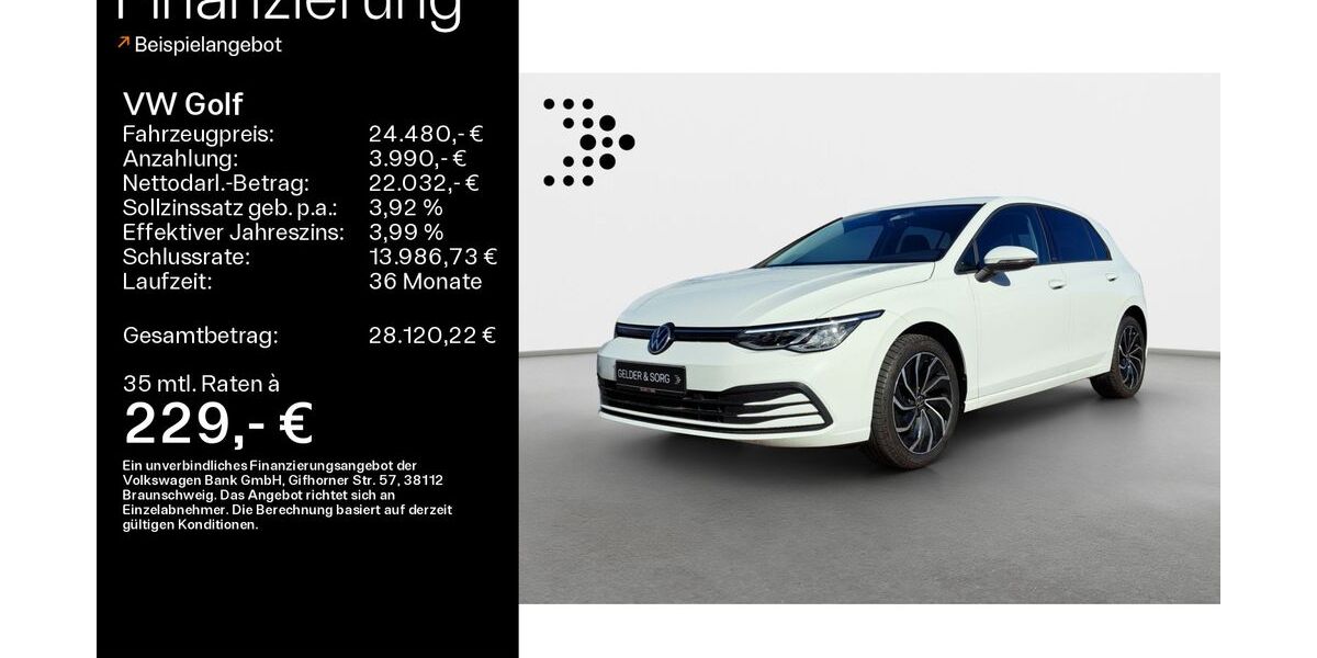 VW Golf 39.772 km 21.880 &euro; Haßfurt 97437