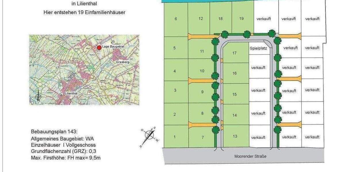 Grundstück Lilienthal Moorende - 137.750&euro; | Angebot:25695363