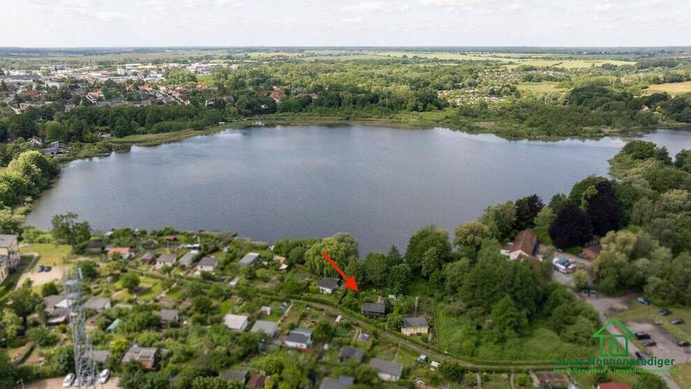 Kleingarten mit eigenem Steg am Ostorfer See - für den Käufer provisionsfrei