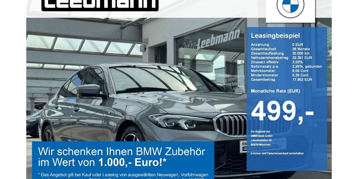 BMW 318 18.203 km 38.250 € Passau 94036