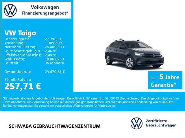 VW Taigo 4.000 km 26.990 &euro; Gersthofen 86368