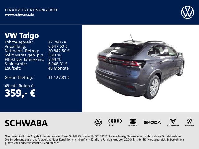 VW Taigo 4.000 km 27.790 &euro; Gersthofen 86368