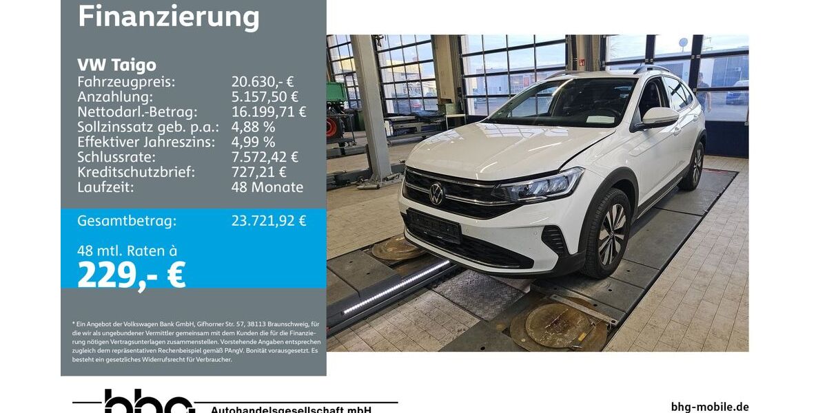 VW Taigo 27.256 km 20.630 &euro; Reutlingen 72770