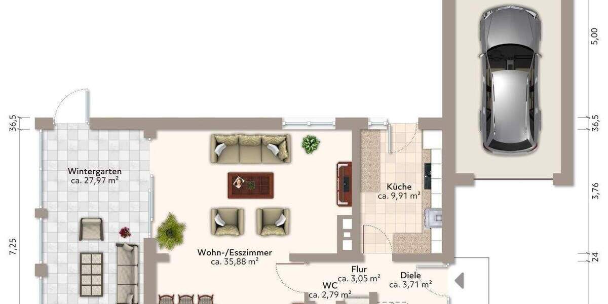 Einfamilienhaus Geeste Klein Hesepe - 5 Zimmer, 135 m&sup2;, 239.900&euro; | Angebot:24836402