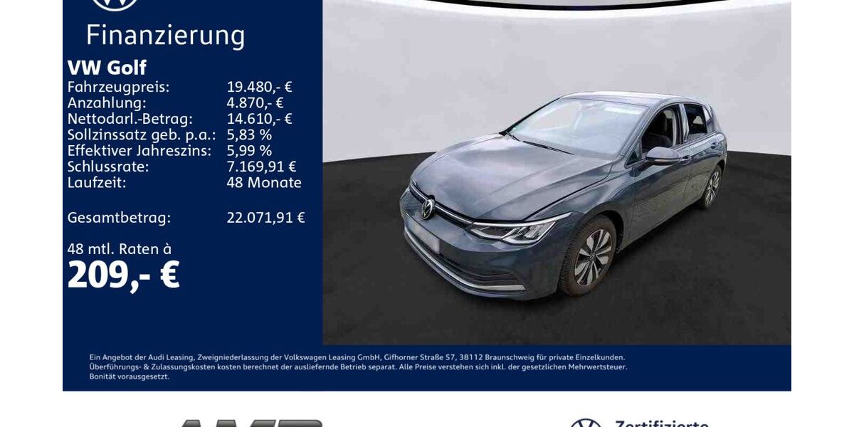 VW Golf 30.770 km 19.480 &euro; Borna 04552