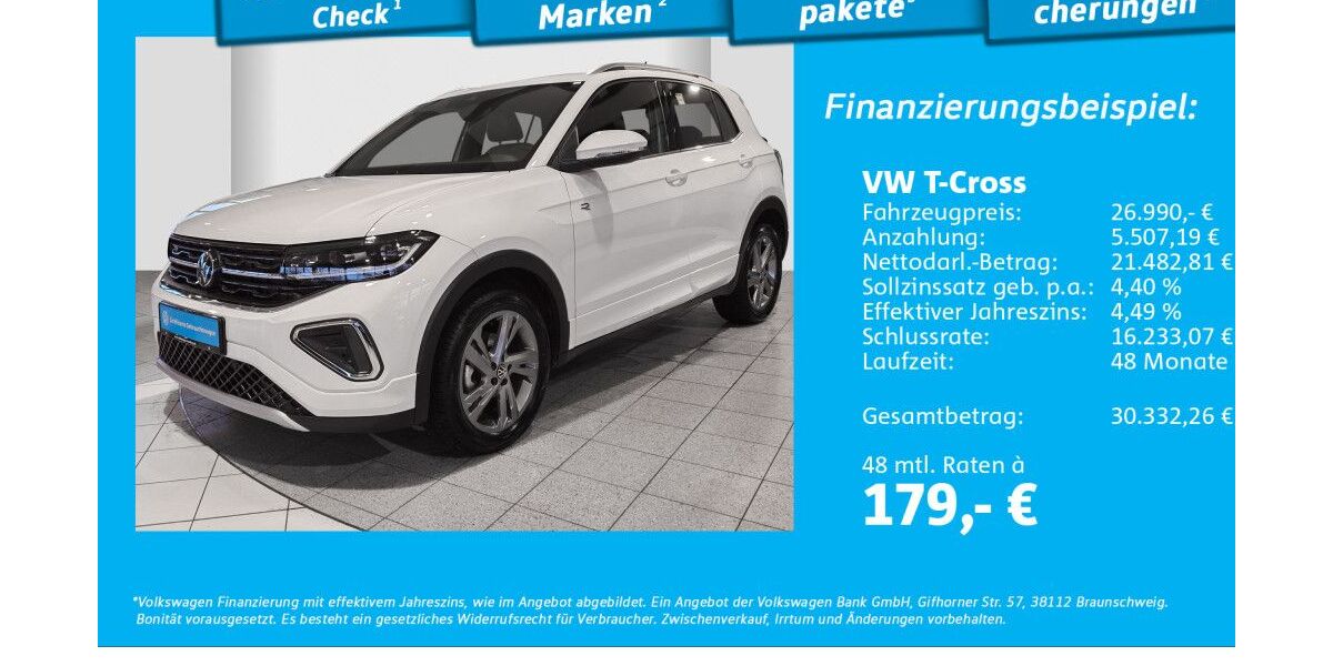 VW T-Cross 9.414 km 26.990 &euro; Glinde 21509