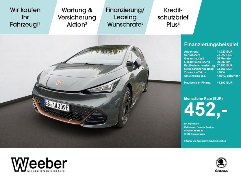 Cupra Born 9.900 km 43.990 € Herrenberg 71083