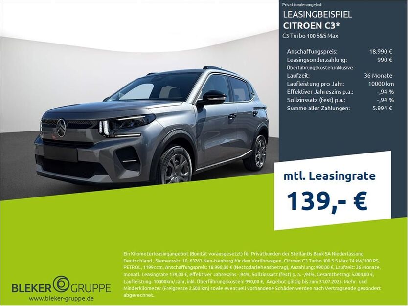 Citroen C3 5.759 km 18.990 € Bocholt 46395