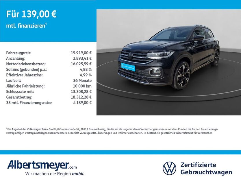 VW T-Cross 31.142 km 19.919 € Leinefelde-Worbis/DE 37327
