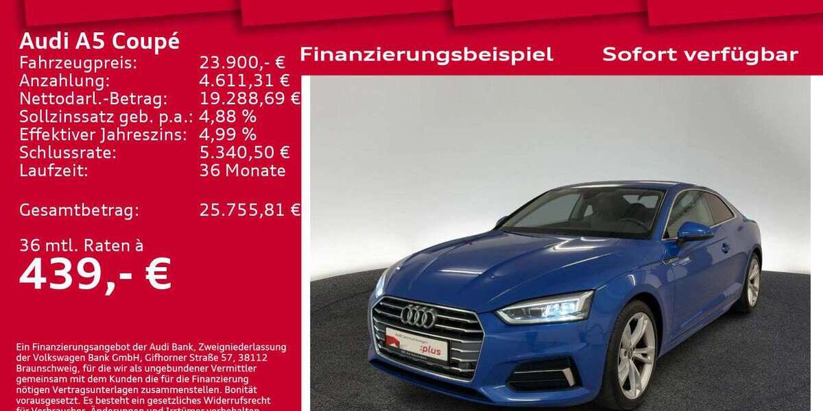 Audi A5 62.600 km 23.900 &euro; Berlin 12489