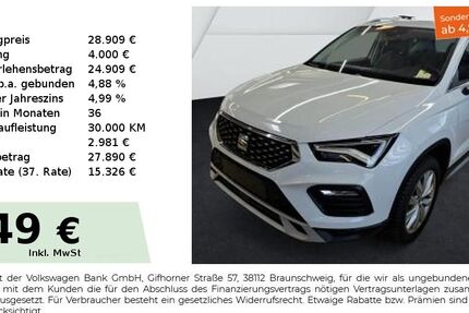 Seat Ateca 27.950 km 28.909 € Lauf an der Pegnitz 91207