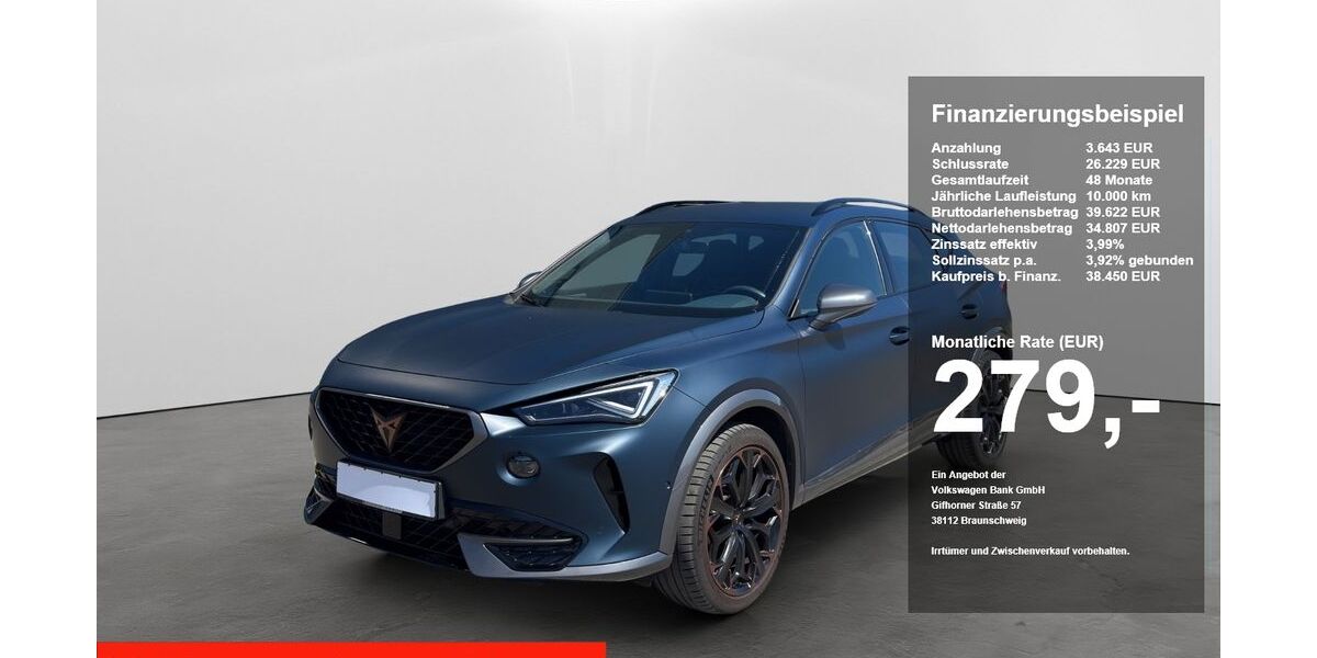 Cupra Formentor 18.880 km 35.950 &euro; Regensburg 93055